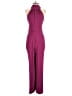 Eliza J Burgundy Jumpsuit Size 2 - photo 1