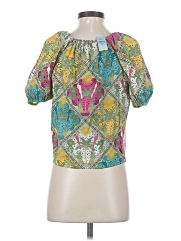Ann Taylor LOFT Short Sleeve Blouse (view 2)
