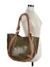 Universal Thread Solid Green Tan Tote One size - photo 2