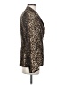 Zara 100% Polyester Animal Print Gold Blazer Size XS - photo 4