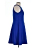 Milly Solid Blue Cocktail Dress Size 12 - photo 4