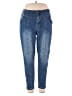 Vintage Violet Solid Blue Jeans Size 22 - photo 1
