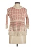 Fiets Voor 2 Tweed Ivory Pullover Sweater Size M - photo 1