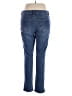 d.jeans Solid Blue Jeans Size 14 - photo 2