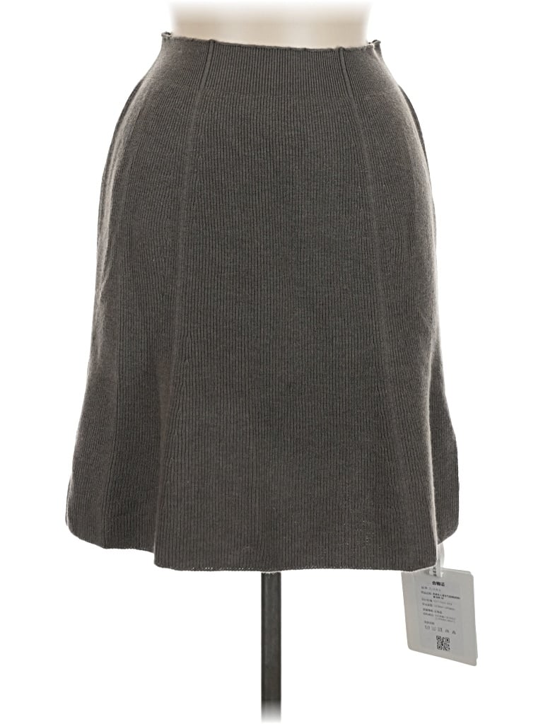 Pre-owned Assorted Brands Casual Skirt In Gray