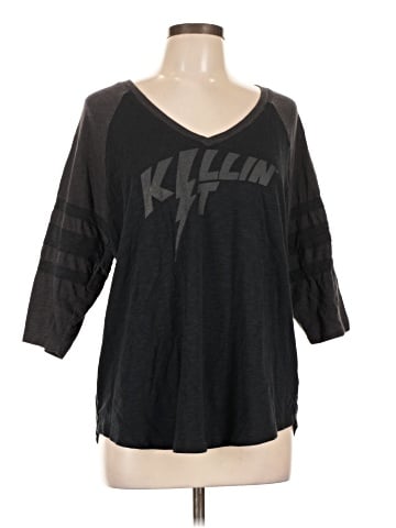 Torrid 3/4 Sleeve T-Shirt (view 1)
