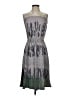 ALTERNATIVE Tie-dye Gray Cocktail Dress Size S - photo 1