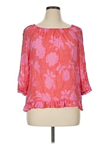 Unique Spectrum 3/4 Sleeve Blouse (view 1)