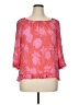 Unique Spectrum Pink 3/4 Sleeve Blouse Size XL - photo 1