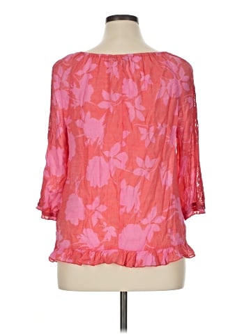 Unique Spectrum 3/4 Sleeve Blouse (view 2)
