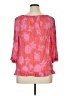 Unique Spectrum Pink 3/4 Sleeve Blouse Size XL - photo 2