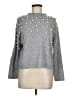 Gianni Bini Polka Dots Gray Pullover Sweater Size M - photo 1