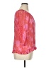 Unique Spectrum Pink 3/4 Sleeve Blouse Size XL - photo 4