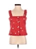 ban.do Red Sleeveless Blouse Size XS - photo 1