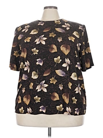 Liz Baker Essentials Short Sleeve Blouse (view 1)