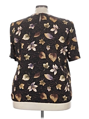 Liz Baker Essentials Short Sleeve Blouse (view 2)