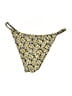 CUUP Print Gold Swimsuit Bottoms Size Sm (2) - photo 2