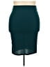 Shein Curve Solid Teal Casual Skirt Size 3X - photo 1