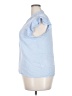 Nine West 100% Polyester Blue Short Sleeve Blouse Size XXL - photo 5