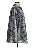 PrettyLittleThing 100% Polyester Animal Print Gray Silver Long Sleeve Blouse Size XL - photo 4