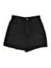 Zara Black Denim Shorts Size 6 - photo 1
