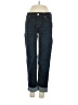 White House Black Market Chevron-herringbone Blue Jeans Size 00 - photo 1