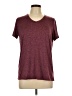 Real Essentials Tweed Burgundy Active T-Shirt Size L - photo 1