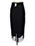 Ann Taylor 100% Polyester Black Formal Skirt Size 4 - photo 2