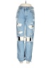 Boyish Hearts Blue Jeans Size 31 waist - photo 1