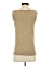 Saks Fifth Avenue Tan Sleeveless Top Size S (estimated) - photo 2