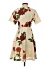 Assorted Brands Floral Tan Casual Dress Size S - photo 2