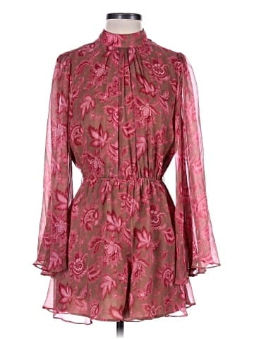 Zimmermann Silk Karmic flare Romper (view 1)