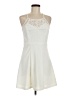 INA Ivory Cocktail Dress Size M - photo 1