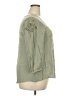 Torrid 100% Rayon Green 3/4 Sleeve Blouse Size 2X Plus (2) - photo 4