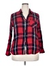 Woolrich 100% Rayon Plaid Red Long Sleeve Button-Down Shirt Size XXL - photo 1