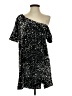 showpo Stars Silver Cocktail Dress Size 4 - photo 1