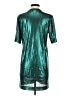 Monki Metallic Teal Cocktail Dress Size XS - photo 2