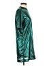 Monki Metallic Teal Cocktail Dress Size XS - photo 4