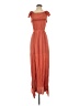 Dina Be 100% Polyester Orange Casual Dress Size XS - photo 1