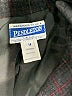 Pendleton 100% Wool Plaid Black Wool Blazer Size 14 - photo 6