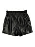 Laundry by Shelli Segal 100% Polyurethane Metallic Black Shorts Size M - photo 2