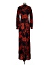 Boohoo 100% Polyester Red Casual Dress Size 4 - photo 2