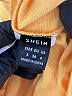 Shein Yellow Short Sleeve Top Size 4 - photo 7