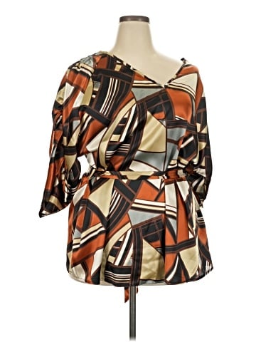 Ashley Stewart 3/4 Sleeve Blouse (view 1)