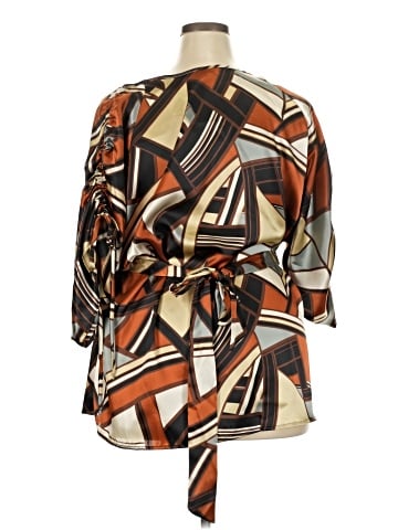 Ashley Stewart 3/4 Sleeve Blouse (view 2)