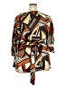 Ashley Stewart 100% Polyester Brown 3/4 Sleeve Blouse Size 20 Plus - photo 2