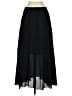Unbranded 100% Polyester Solid Black Formal Skirt Size S - photo 2