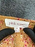 Pink Rose Yellow Gold Short Sleeve Blouse Size M - photo 7