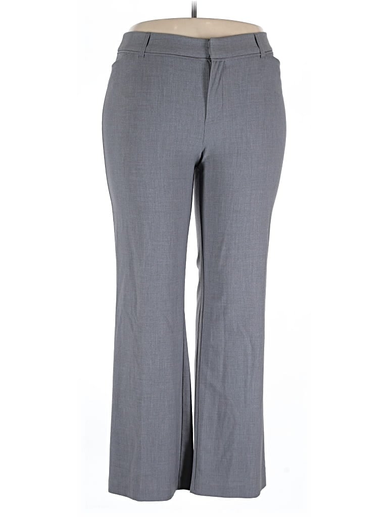 Pre-owned Christopher & Banks Dress Pants In Gray