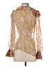 Zimmermann 100% Silk Green blouse Size 4 (0) - photo 2